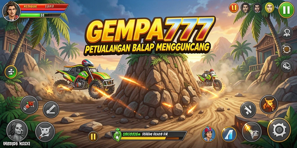 Gameplay balapan seru yang menampilkan kecepatan dan kompetisi.