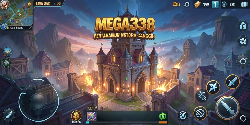 Tampilan gameplay MEGA338 yang mendebarkan dan strategis.