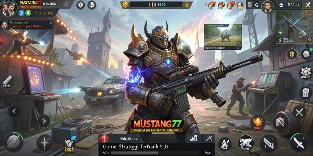 Tampilan menarik dari gameplay <strong>MUSTANG77</strong> yang menunjukkan strategi SLG.