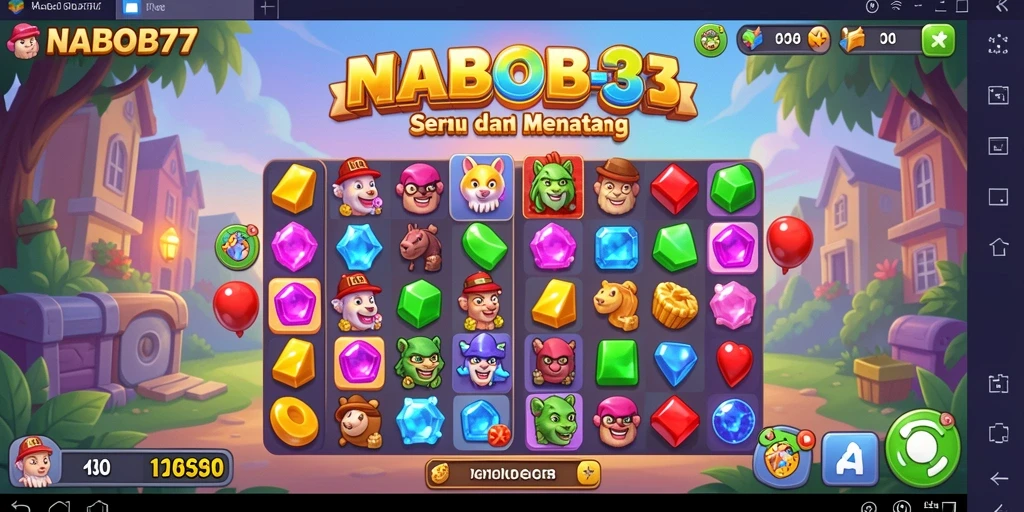 Gameplay seru NABOB77 dengan kecocokan simbol yang menakjubkan.