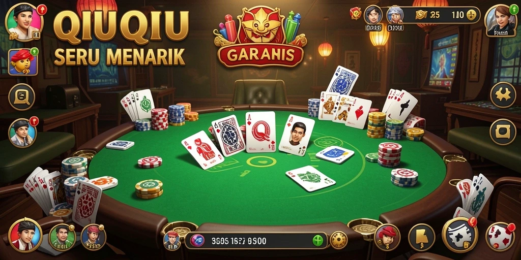 Screenshot gameplay QiuQiu yang menyenangkan di RP55.